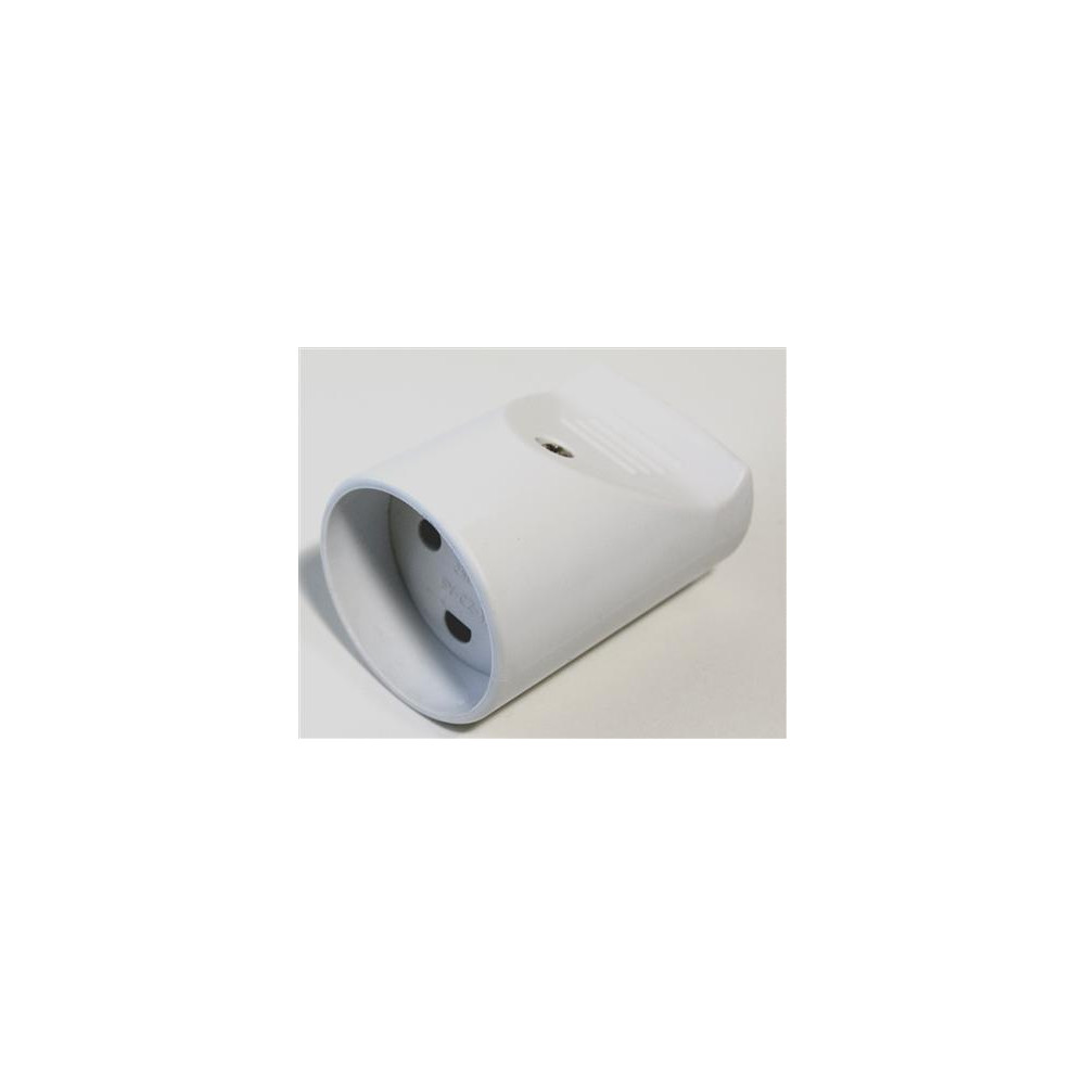 Produktbild för Förstärkt förlängningskabel utan jord 16A 250V IP20 polykarb...