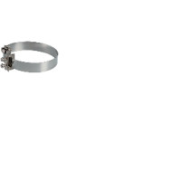 Produktbild för Spännband för ?-6 från 2,5 till 25mm² L=555mm mässing, spänn...