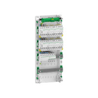 Produktbild för Färdigmonterad Resi9 XP PW gruppcentral 4 rader 13M: 1xAFB 1...