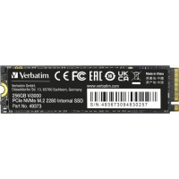 Produktbild för Verbatim Vi3000 - SSD - High Endurance - 256 GB - PCIe 3.0 x4 (NVMe)