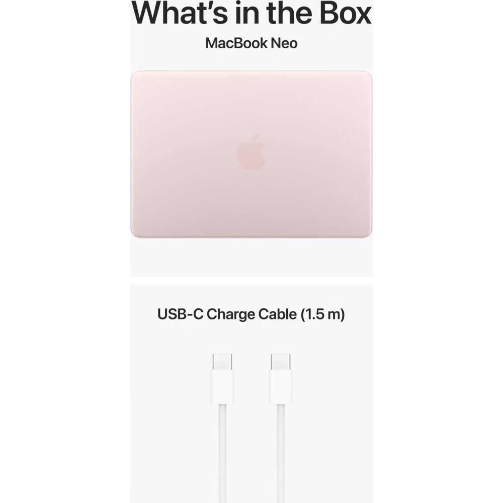 Produktbild för Apple MacBook Neo 13 A18 Pro 8/256GB (2026) Rosé