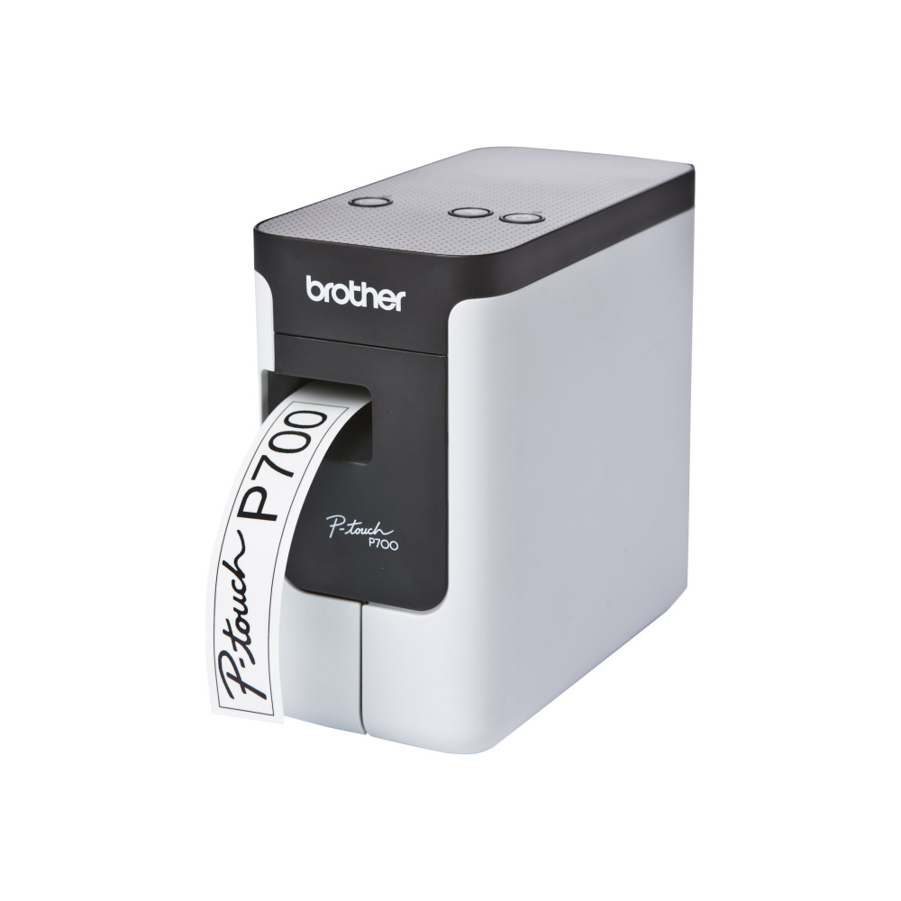 Produktbild för Brother P-Touch PT-P700 - etikettskrivare - svartvit - termisk överföring