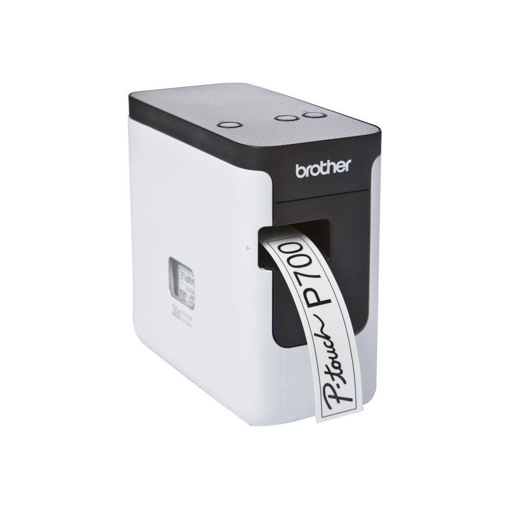 Produktbild för Brother P-Touch PT-P700 - etikettskrivare - svartvit - termisk överföring