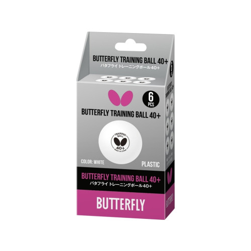 Butterfly Butterfly träning bordtennisbatar Butterfly Training vit – 6...