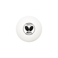 Produktbild för Butterfly träning bordtennisbatar Butterfly Training vit – 6...