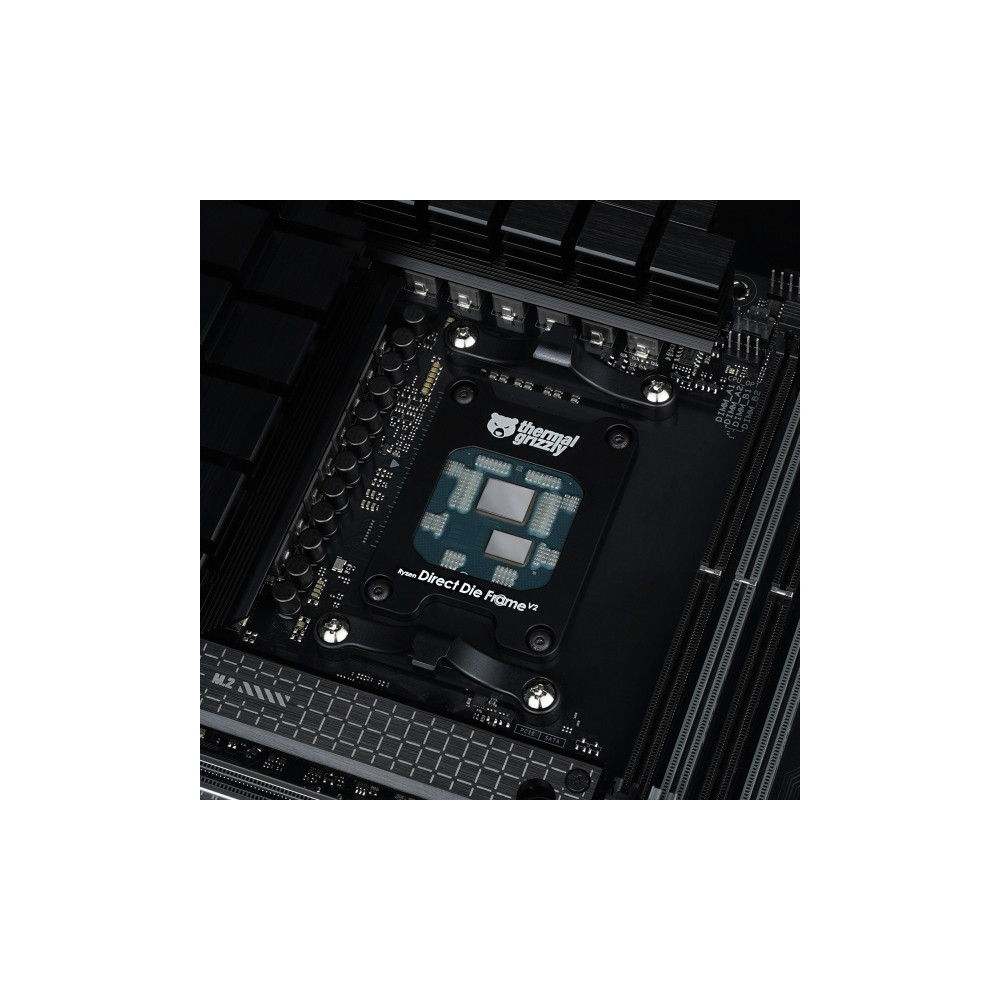 Produktbild för Thermal Grizzly Direct Die Frame V2, Vinkeljärn, Gjuten alum...