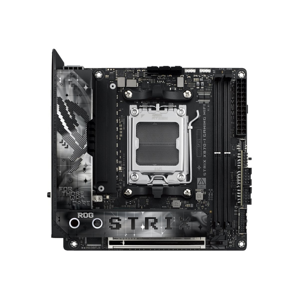 Produktbild för ASUS ROG STRIX X870-I GAMING WIFI - moderkort - mini ITX - Socket AM5 - AMD X870