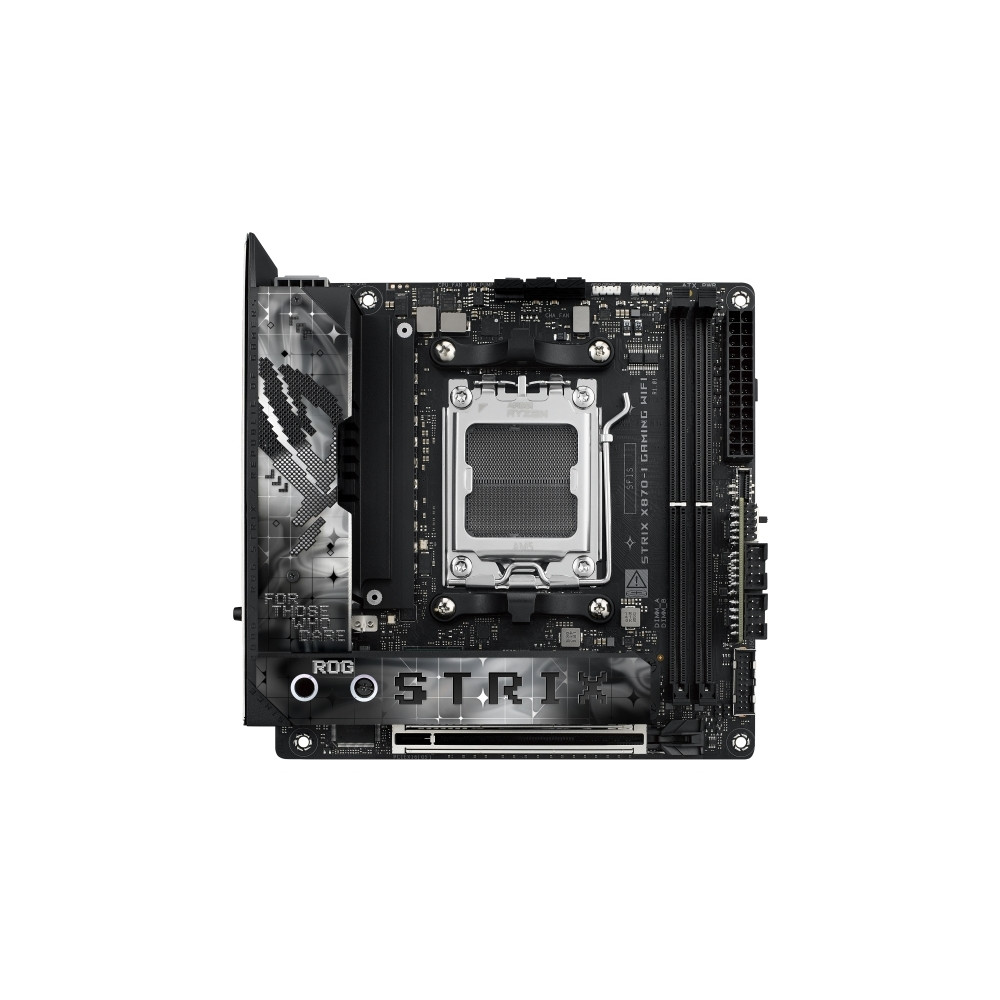 Produktbild för ASUS ROG STRIX X870-I GAMING WIFI - moderkort - mini ITX - Socket AM5 - AMD X870
