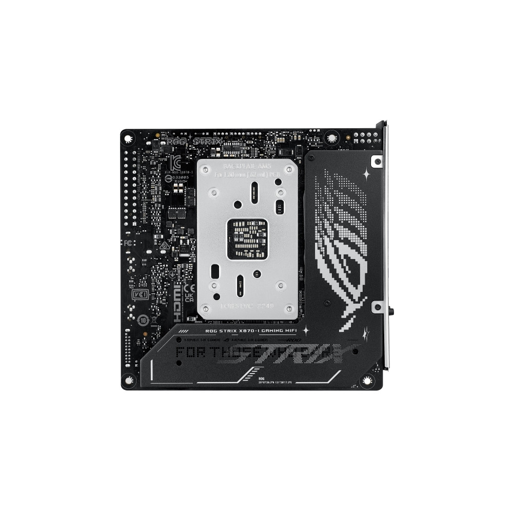 Produktbild för ASUS ROG STRIX X870-I GAMING WIFI - moderkort - mini ITX - Socket AM5 - AMD X870