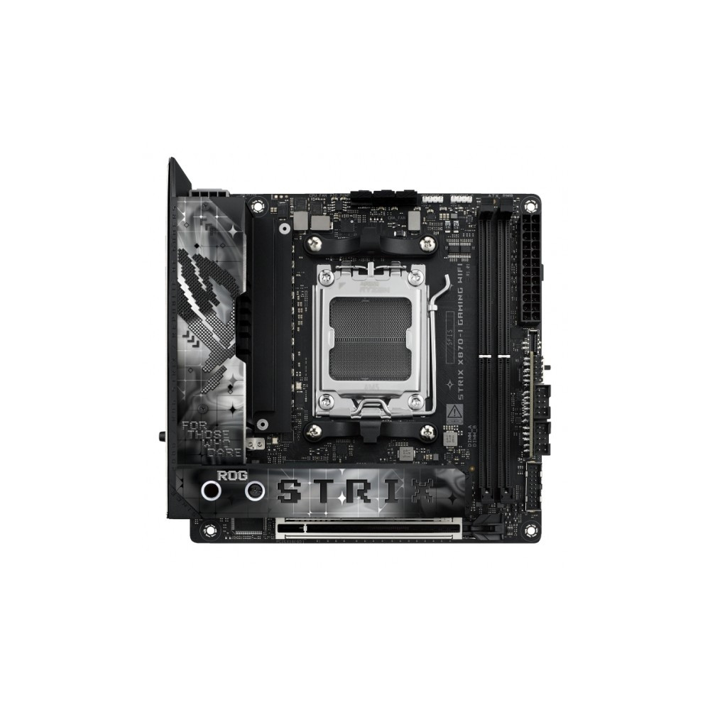 Produktbild för ASUS ROG STRIX X870-I GAMING WIFI - moderkort - mini ITX - Socket AM5 - AMD X870