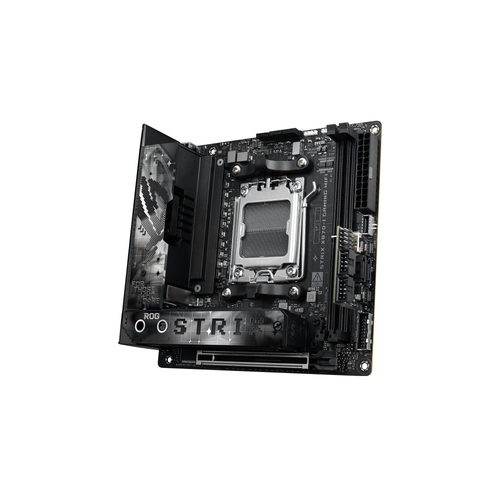 Produktbild för ASUS ROG STRIX X870-I GAMING WIFI - moderkort - mini ITX - Socket AM5 - AMD X870