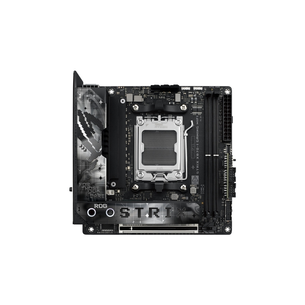 Produktbild för ASUS ROG STRIX X870-I GAMING WIFI - moderkort - mini ITX - Socket AM5 - AMD X870