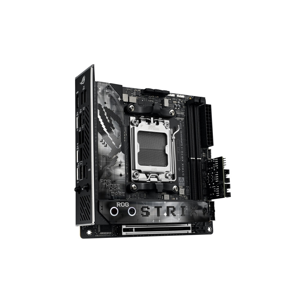 Produktbild för ASUS ROG STRIX X870-I GAMING WIFI - moderkort - mini ITX - Socket AM5 - AMD X870