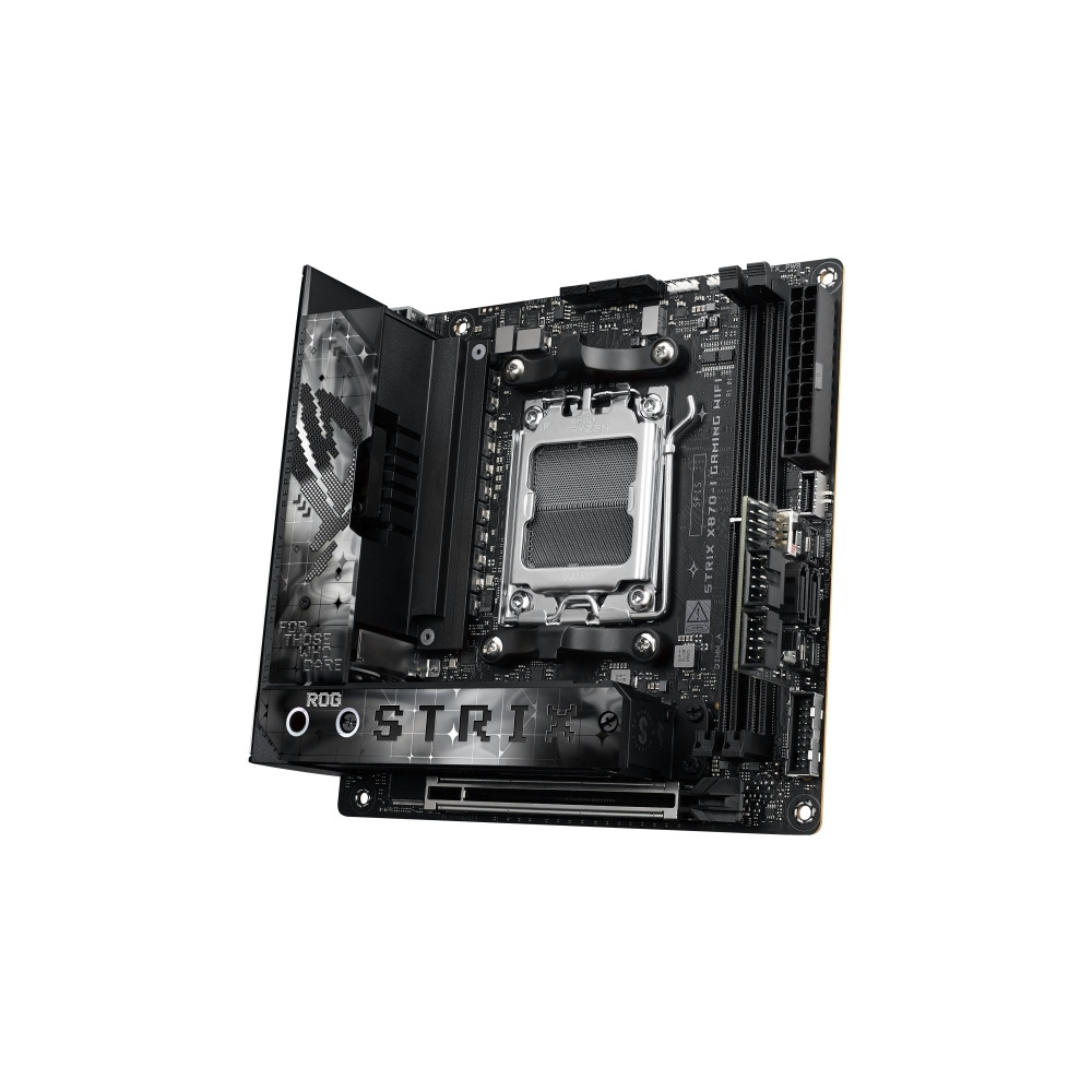 Produktbild för ASUS ROG STRIX X870-I GAMING WIFI - moderkort - mini ITX - Socket AM5 - AMD X870