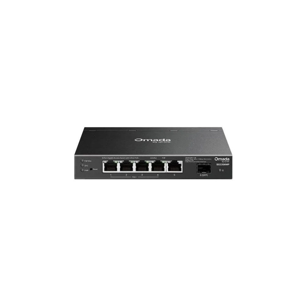 Produktbild för TP-Link Omada SG2206MP, L2, Gigabit Ethernet (10/100/1000),...