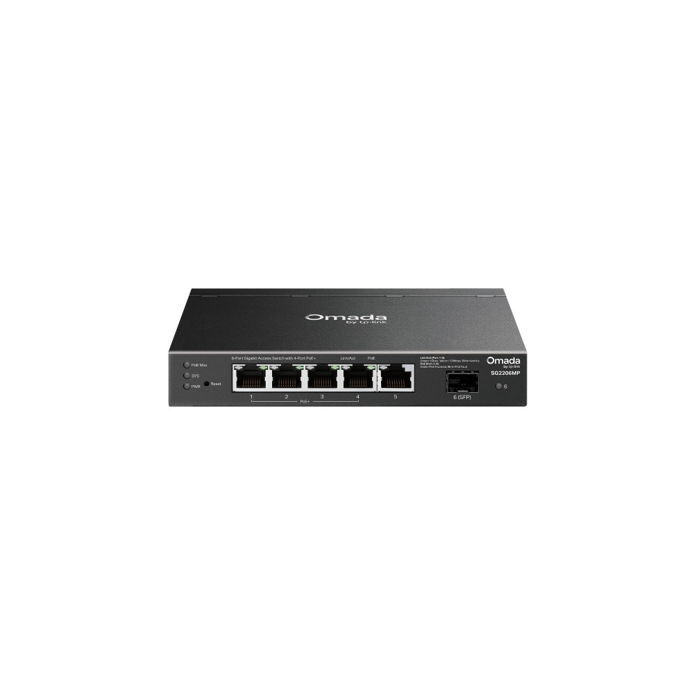 Produktbild för TP-Link Omada SG2206MP, L2, Gigabit Ethernet (10/100/1000),...