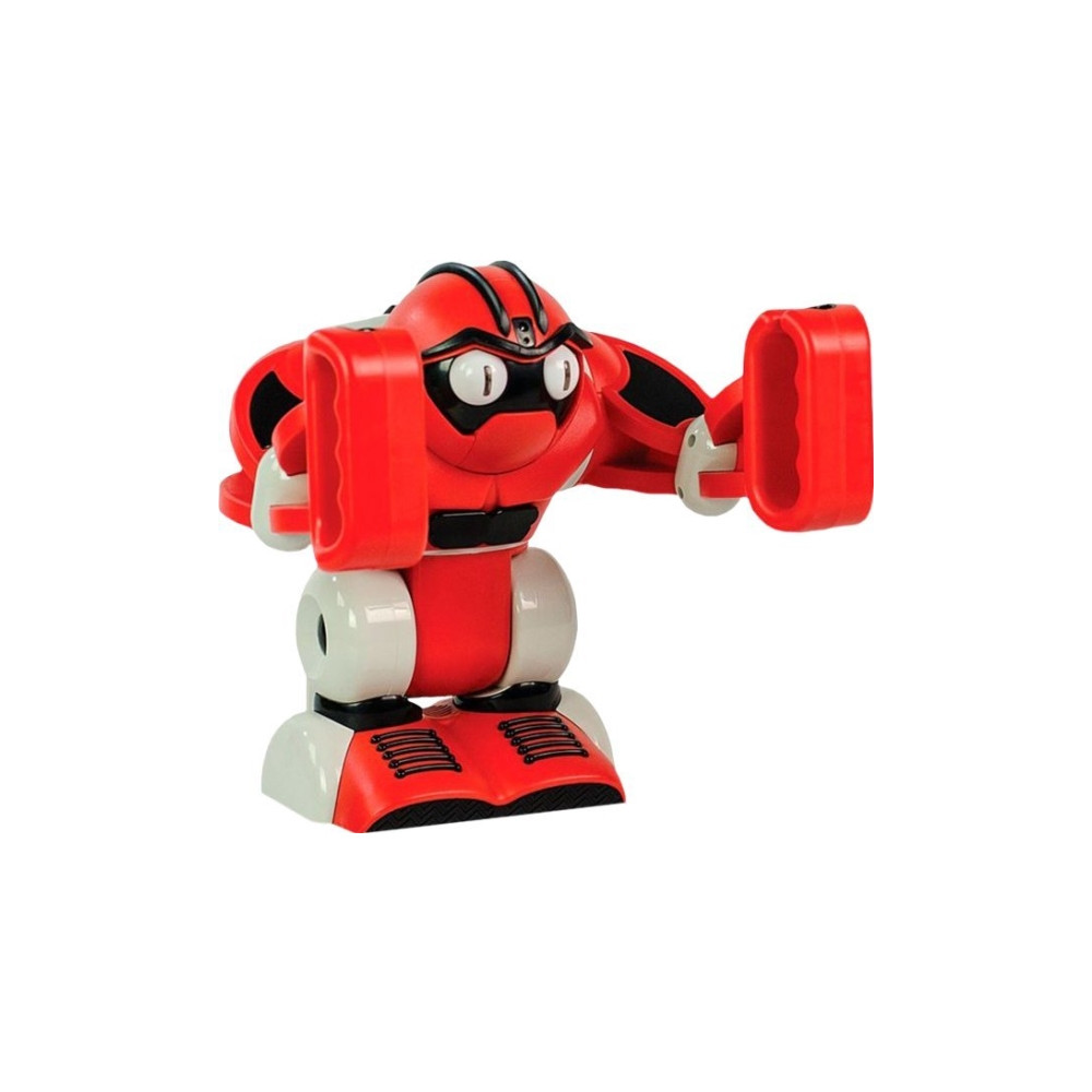 Produktbild för Boombot Puff n' Tuff interaktiv leksaksrobot, röd, för pojka...
