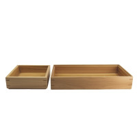 Produktbild för SCANDINAVIAN HOME Hinoki Förvaringslåda Small Trä SCANDINAVI...