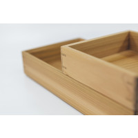 Produktbild för SCANDINAVIAN HOME Hinoki Förvaringslåda Small Trä SCANDINAVI...