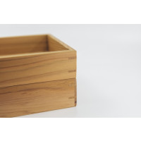 Produktbild för SCANDINAVIAN HOME Hinoki Förvaringslåda Small Trä SCANDINAVI...
