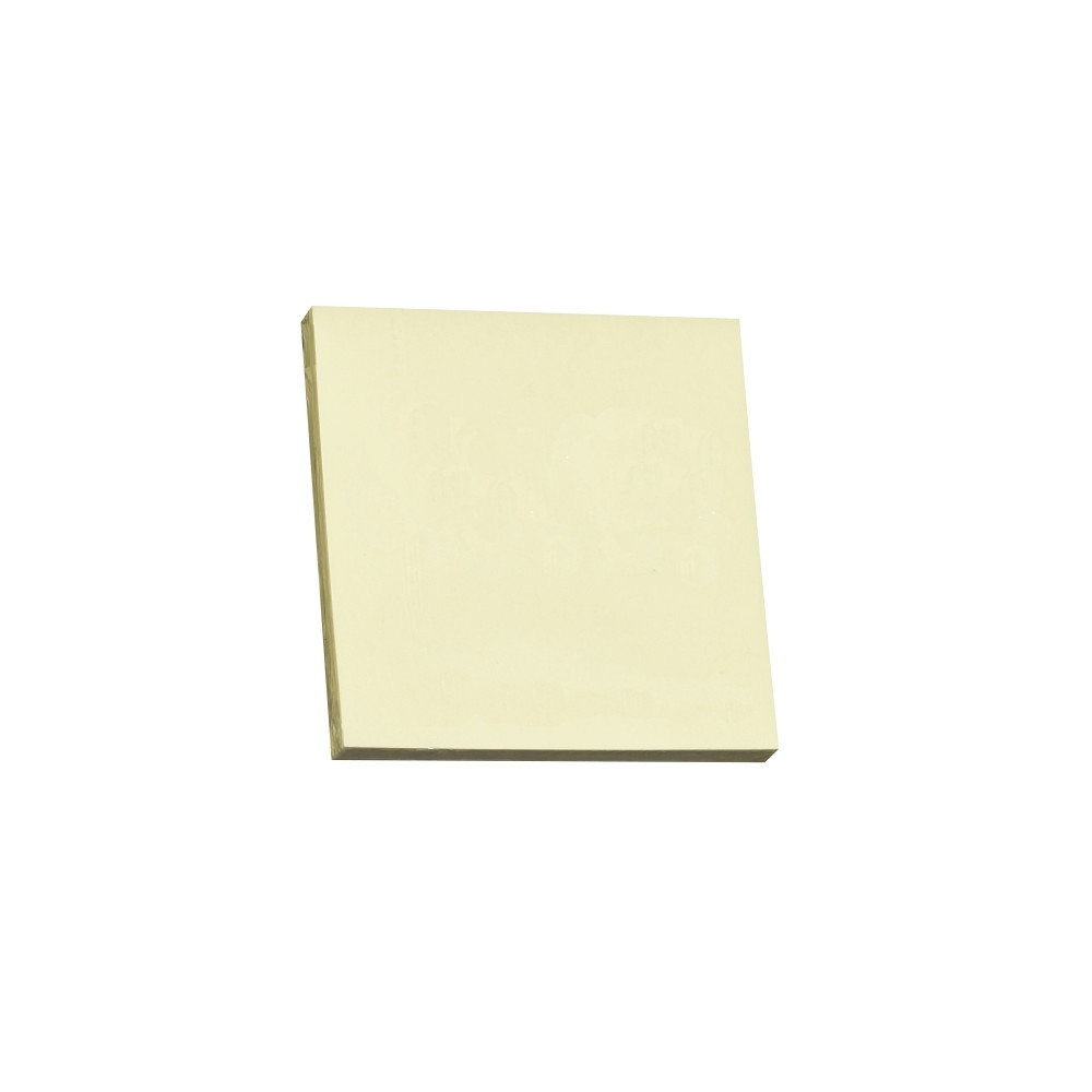 Produktbild för Z-notes Q-line Stick'N yellow 76x76mm 100 ark 12 st/pack
