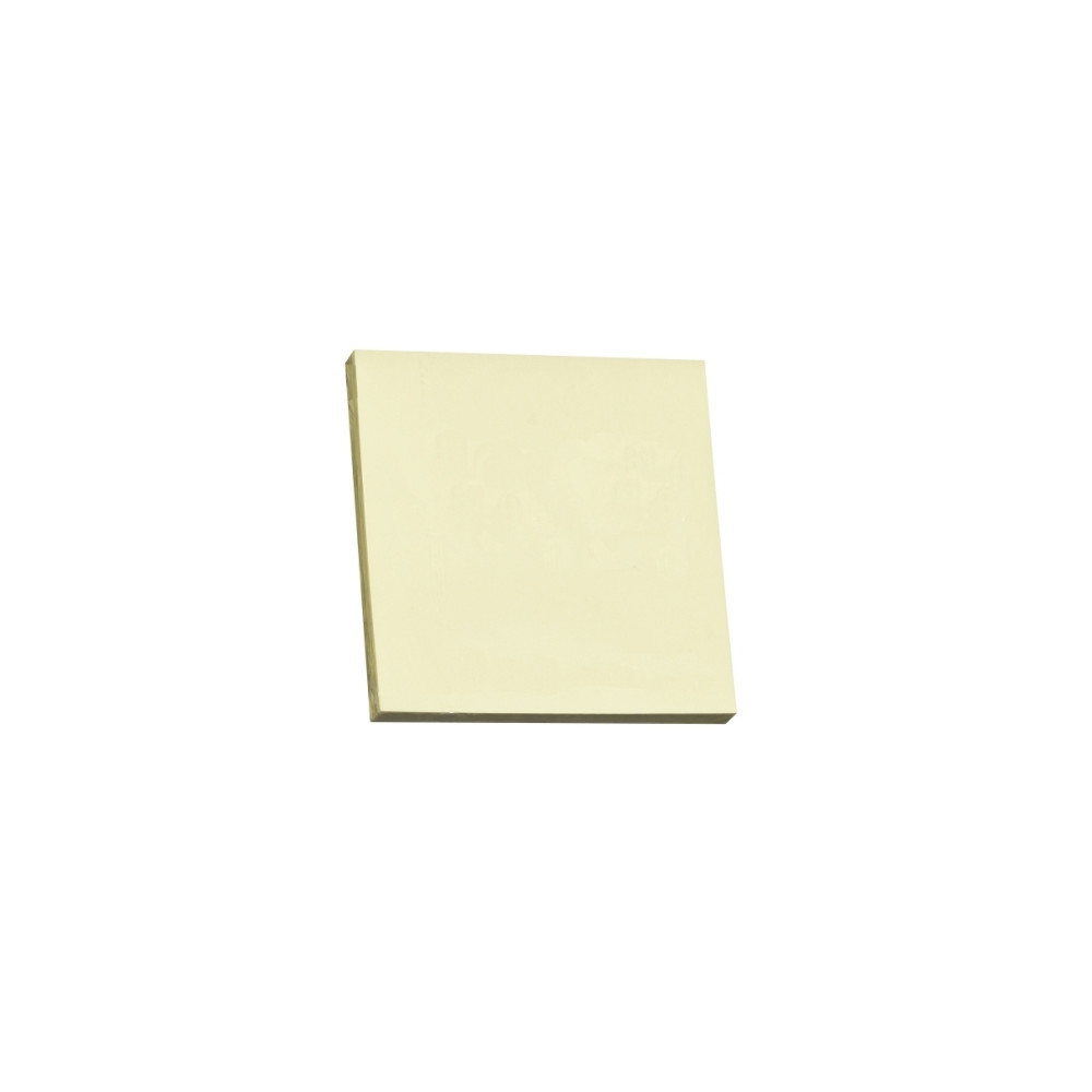 Produktbild för Z-notes Q-line Stick'N yellow 76x76mm 100 ark 12 st/pack