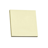Produktbild för Z-notes Q-line Stick'N yellow 76x76mm 100 ark 12 st/pack