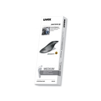 Produktbild för Uvex 95285, Vuxen, ESD-innersula, Svart, Grå, Handtvätt, Upp...