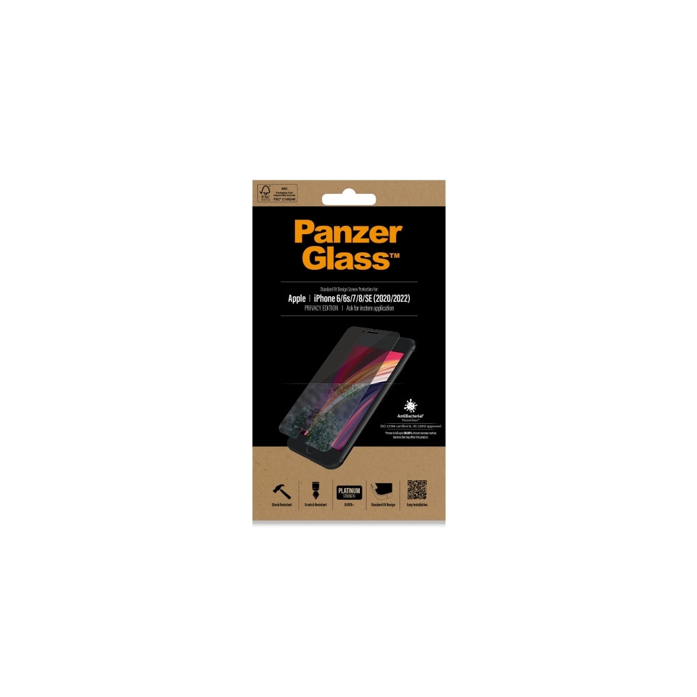 Produktbild för PanzerGlass - skärmskydd för mobiltelefon