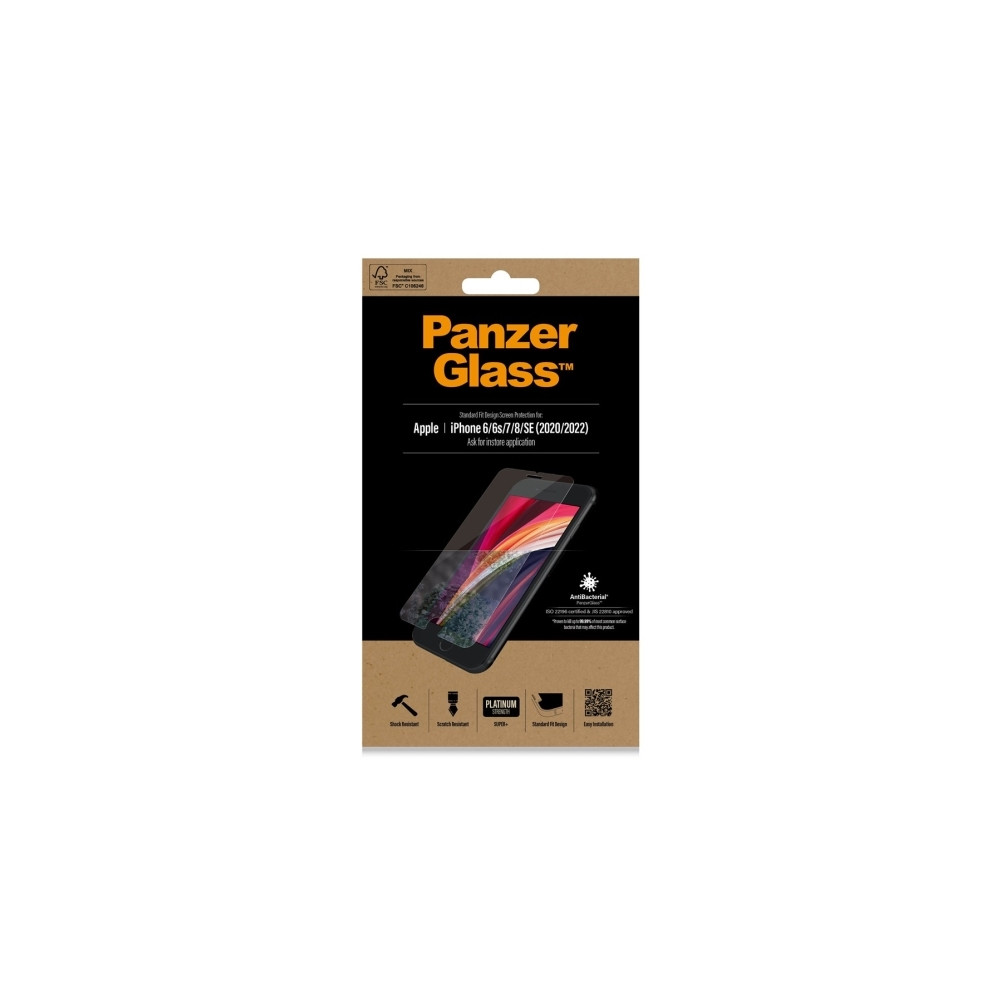 Produktbild för PanzerGlass - skärmskydd för mobiltelefon
