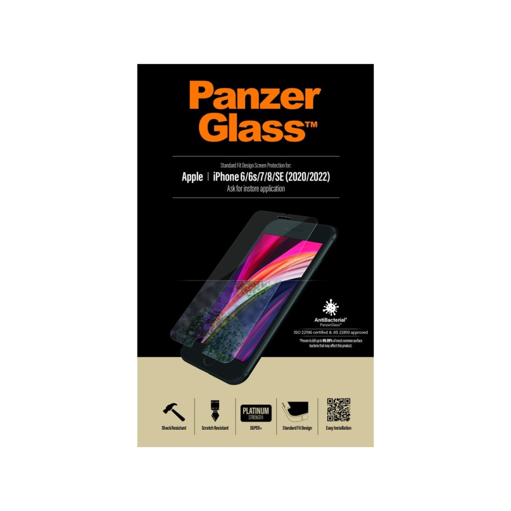 Produktbild för PanzerGlass - skärmskydd för mobiltelefon