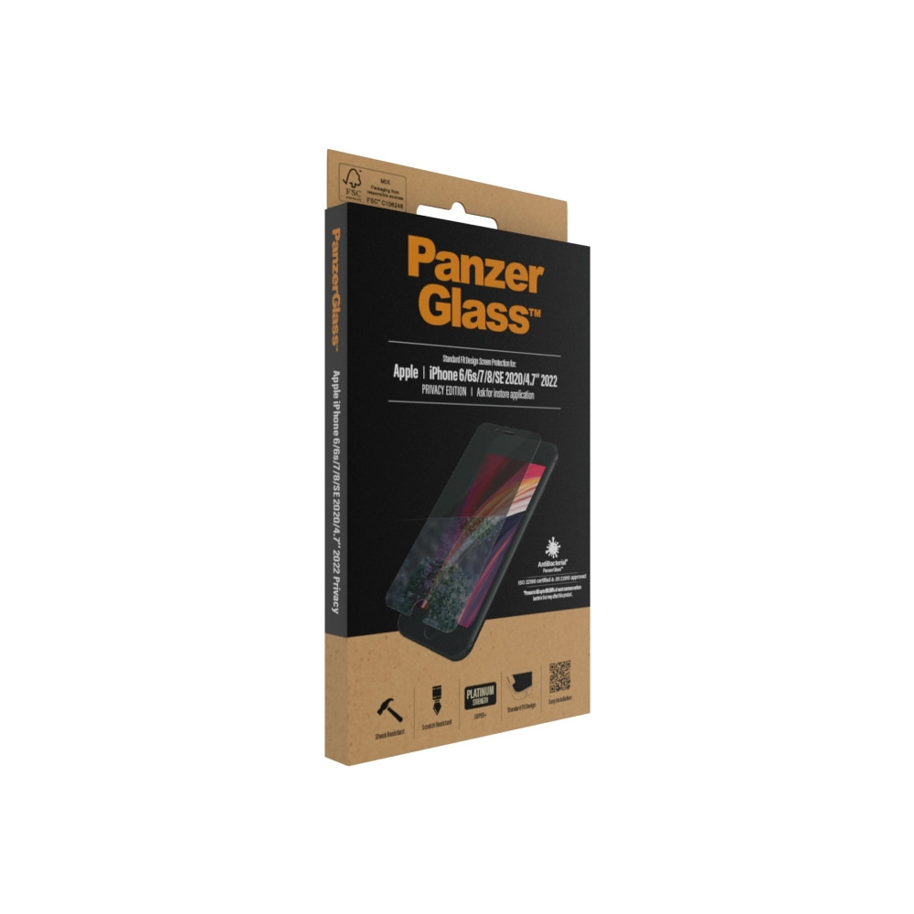 Produktbild för PanzerGlass - skärmskydd för mobiltelefon