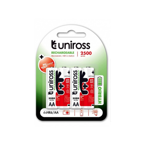 Uniross Batteries NiMH hybrid AA/HR6 1,2V 2500