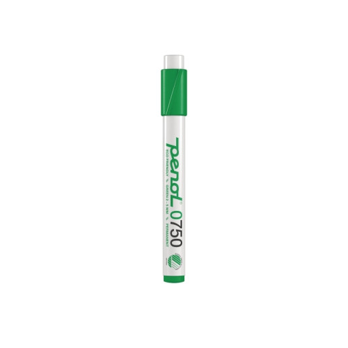 PENOL Permanent markerare, Penol 0750, 2-5 mm, grön, förpackning m...