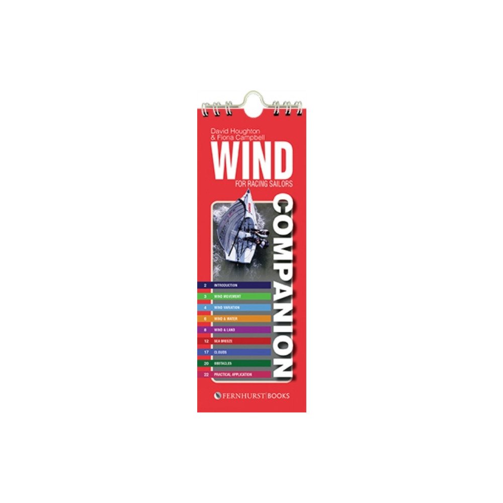 Produktbild för Wind Companion for Racing Sailors (bok, spiral, eng)