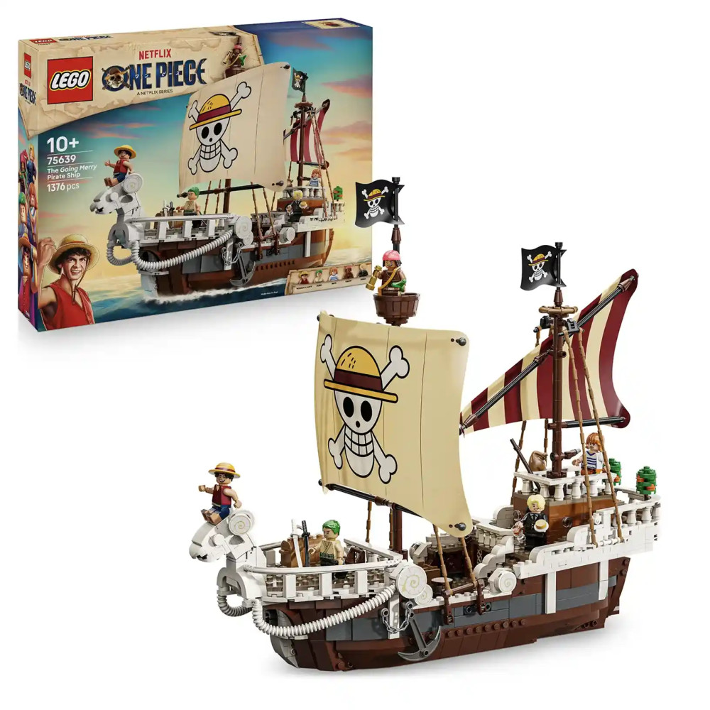 Produktbild för LEGO® ONE PIECE 75639 Pirátská loď Plovoucí Merry