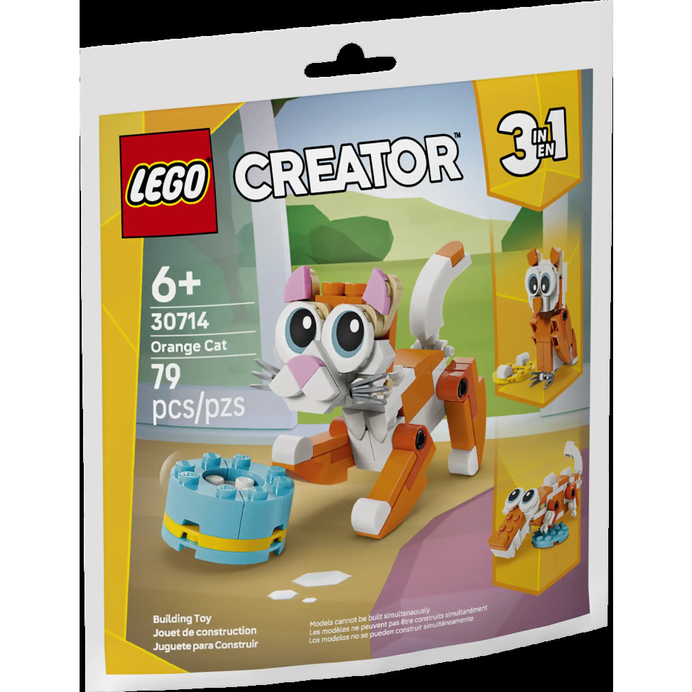 Produktbild för LEGO® 30714 Oranžová kočka