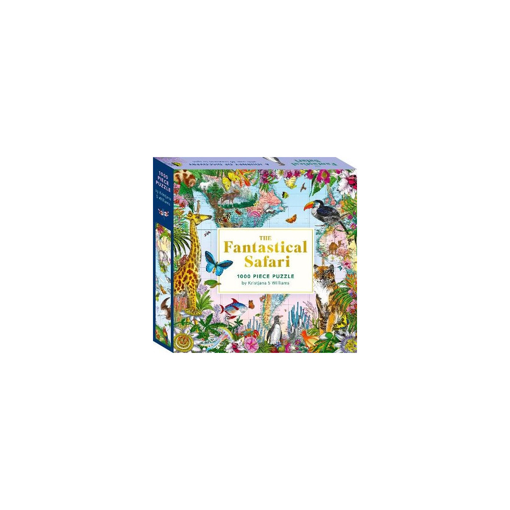 Produktbild för The Fantastical Safari: 1000-piece Jigsaw Puzzle