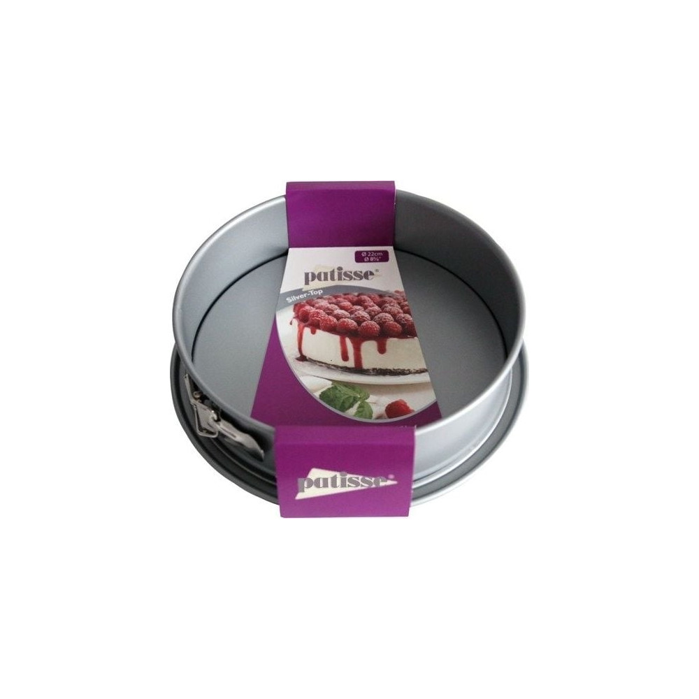 Produktbild för Patisse springform med kant 22 cm Patisse Silver Top univers...
