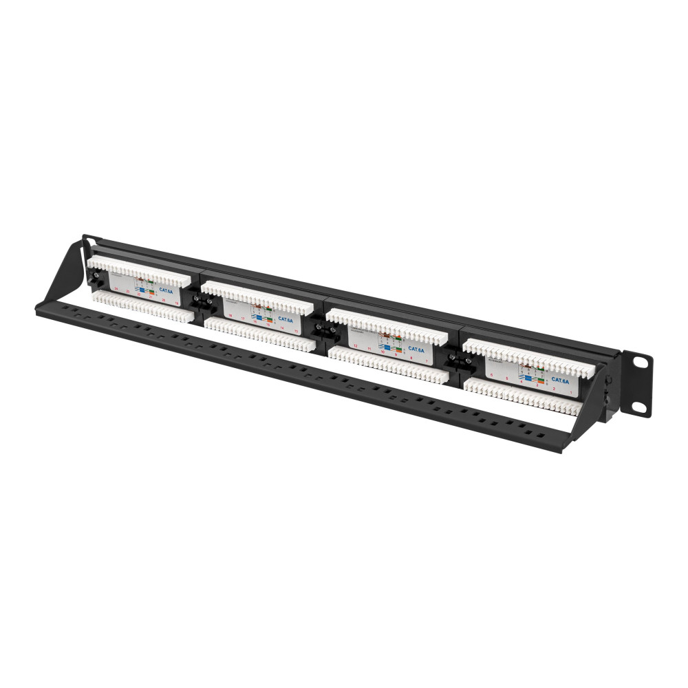 Produktbild för Lanberg PPUA-1024-B - patch-panel - 1U - 19"