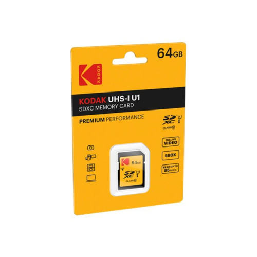 KODAK Kodak - flash-minneskort - 64 GB - SDXC UHS-I