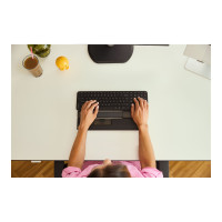 Produktbild för Contour SliderMouse Pro - centrerad mus - slimmad - Bluetooth, 2.4 GHz, USB