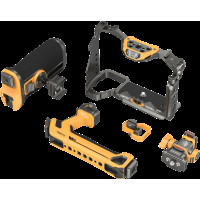 Produktbild för SmallRig 5518 HawkLock Quick Release Cage Kit for Sony A7R V/ A7 IV/ A7S III (Adv Ed) (Bumblebee)