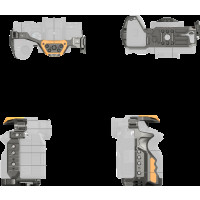 Produktbild för SmallRig 5518 HawkLock Quick Release Cage Kit for Sony A7R V/ A7 IV/ A7S III (Adv Ed) (Bumblebee)