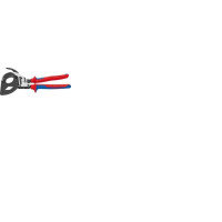 Produktbild för Knipex 95 32 320, Handdriven kabelavbitare, Blå, Röd, Stål,...