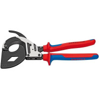 Produktbild för Knipex 95 32 320, Handdriven kabelavbitare, Blå, Röd, Stål,...