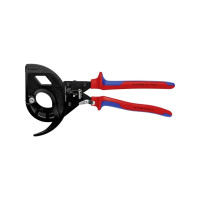 Produktbild för Knipex 95 32 320, Handdriven kabelavbitare, Blå, Röd, Stål,...