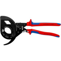 Produktbild för Knipex 95 32 320, Handdriven kabelavbitare, Blå, Röd, Stål,...