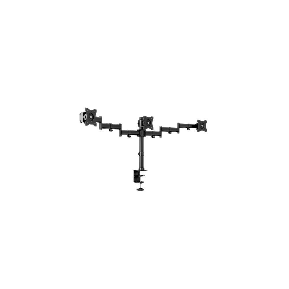 Produktbild för Multibrackets M Deskmount Basic Triple monteringssats - för 3 LCD-bildskärmar - svart