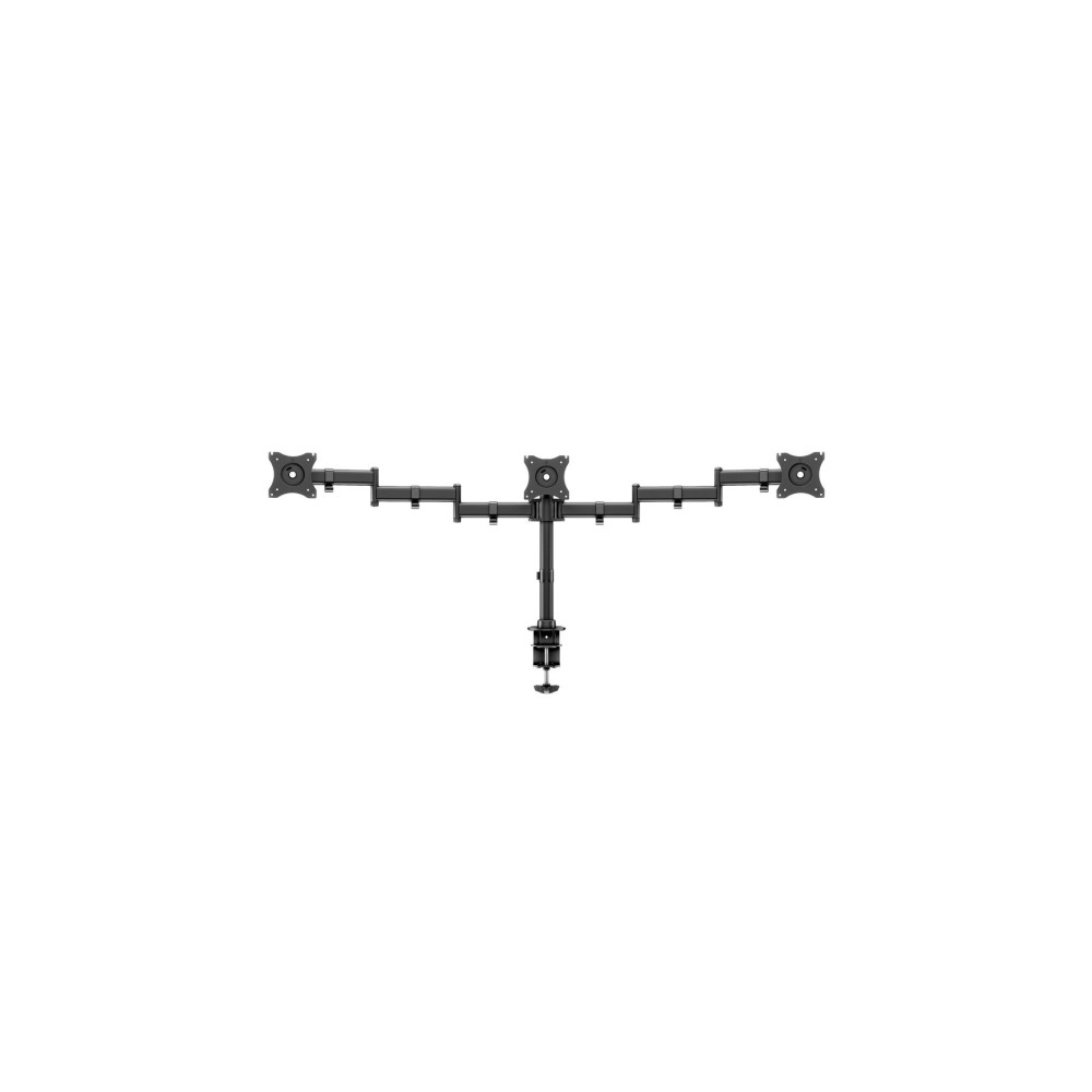 Produktbild för Multibrackets M Deskmount Basic Triple monteringssats - för 3 LCD-bildskärmar - svart